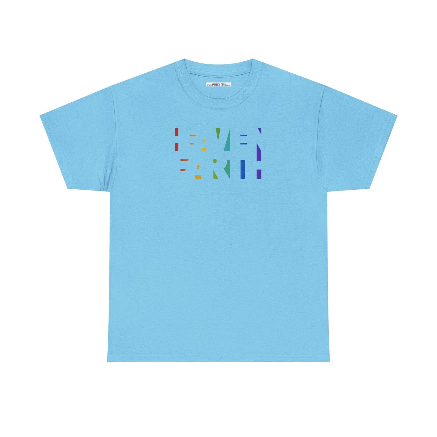 HEAVEN ON EARTH Unisex Heavy Cotton Tee — here now.