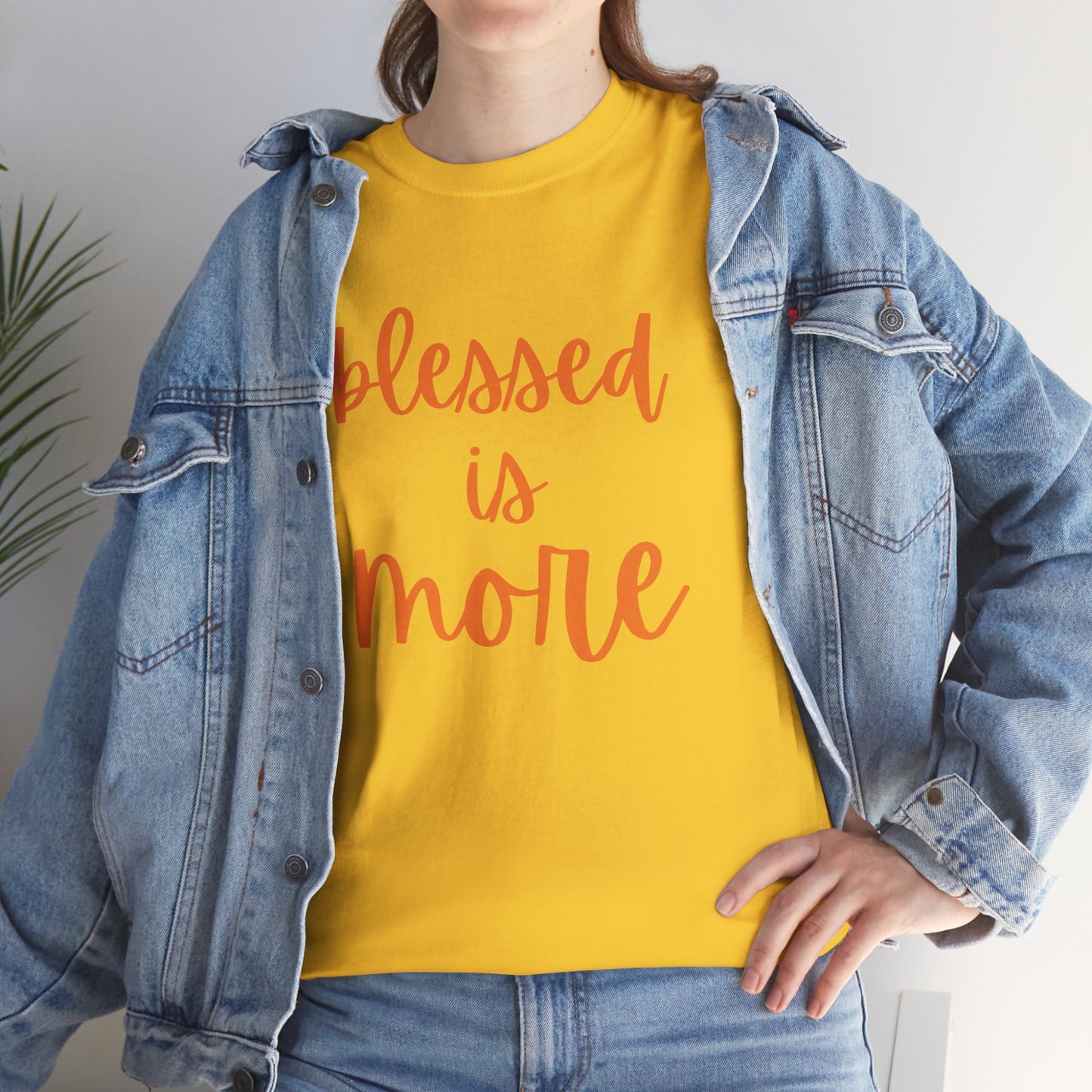blessed is MORE Unisex Heavy Cotton Tee
