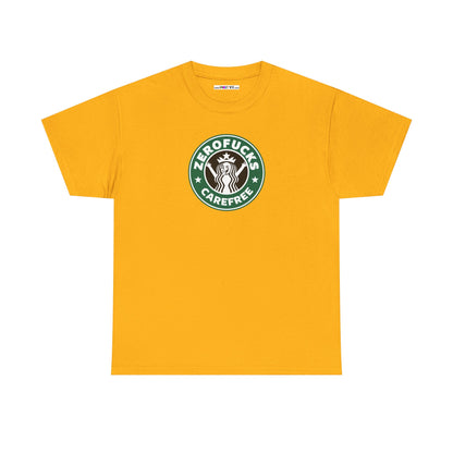 ZEROFUCKS CAREFREE Unisex Heavy Cotton Tee