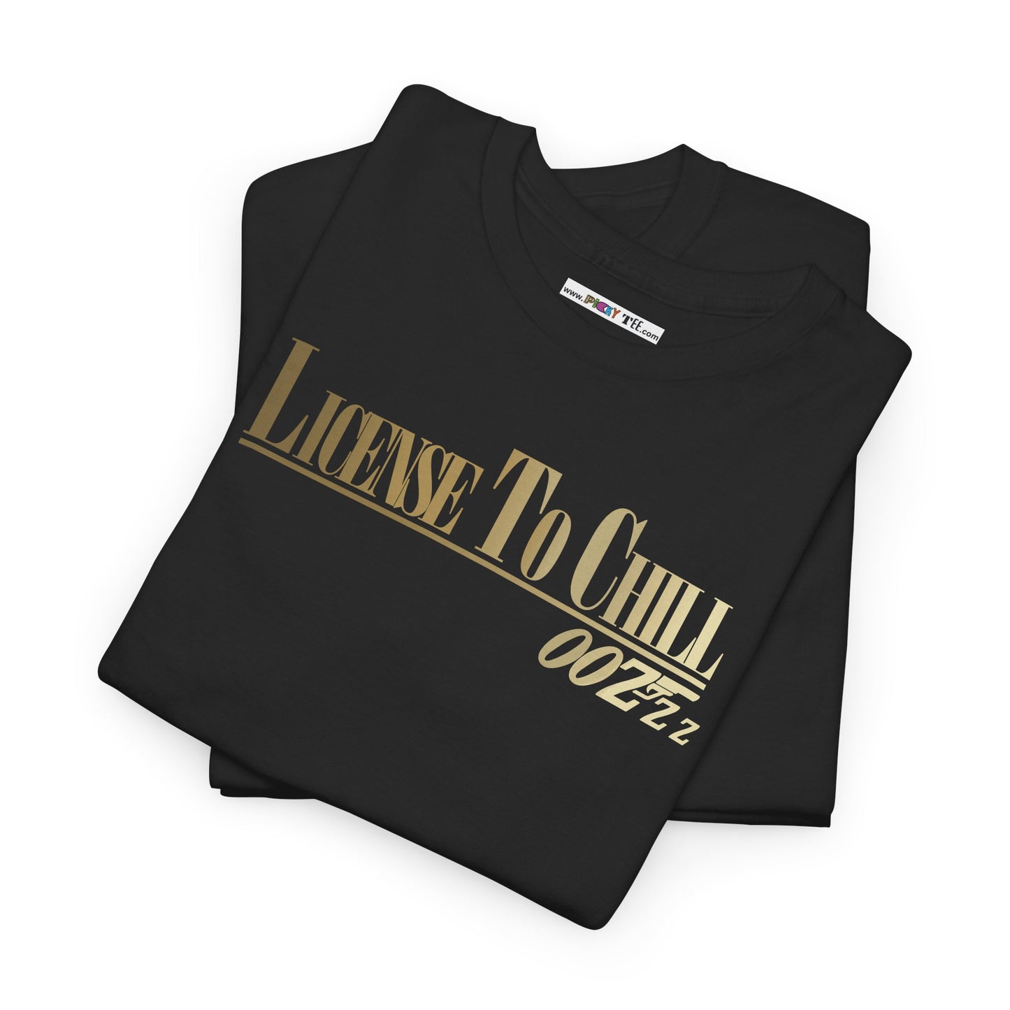 LICENSE TO CHILL 00Zzz Unisex Heavy Cotton Tee