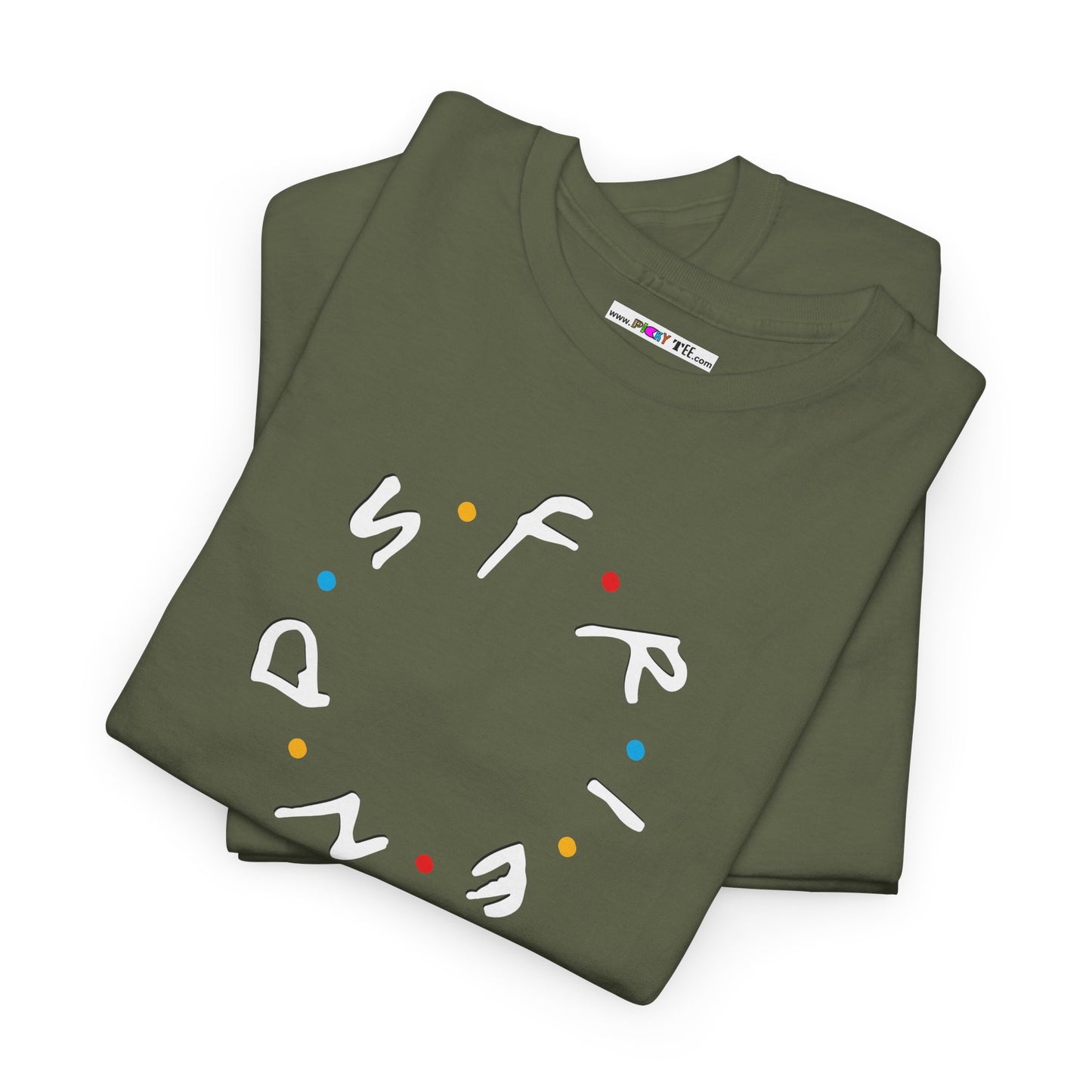 CIRCLE OF FRIENDS Unisex Heavy Cotton Tee