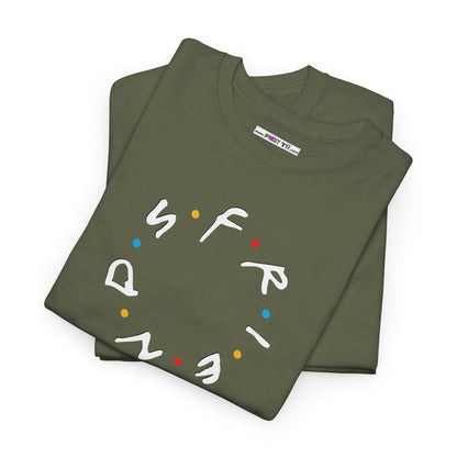 CIRCLE OF FRIENDS Unisex Heavy Cotton Tee