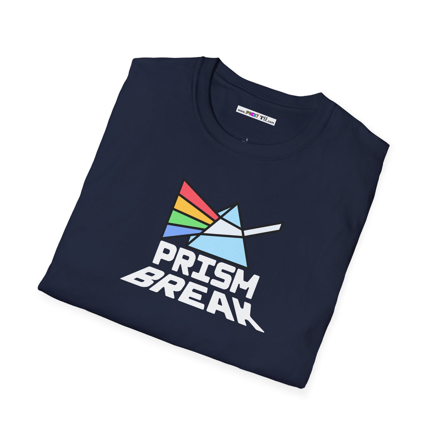 PRISM BREAK Unisex Softstyle 100% Cotton T-Shirt