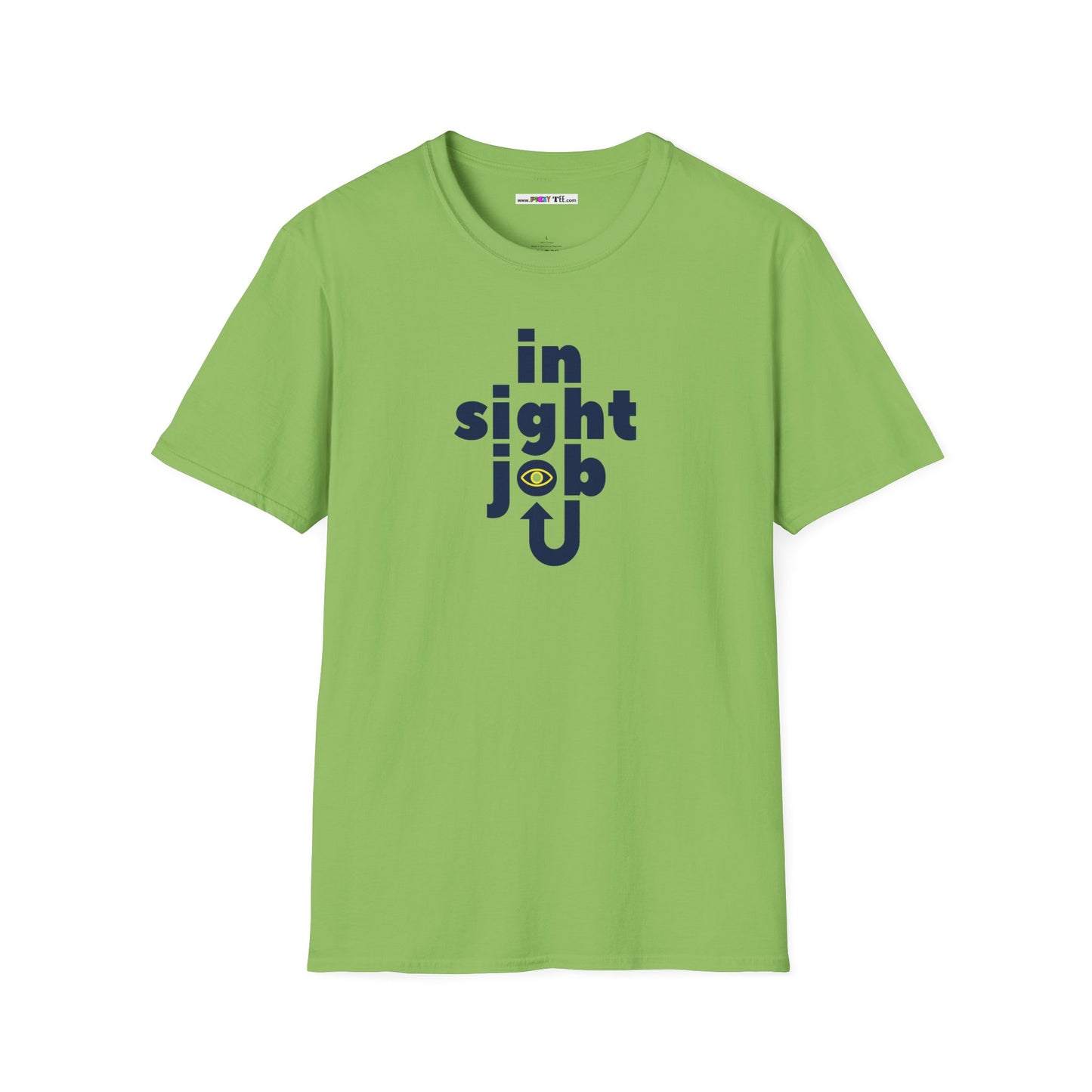 in sight job Unisex Softstyle 100% Cotton T-Shirt