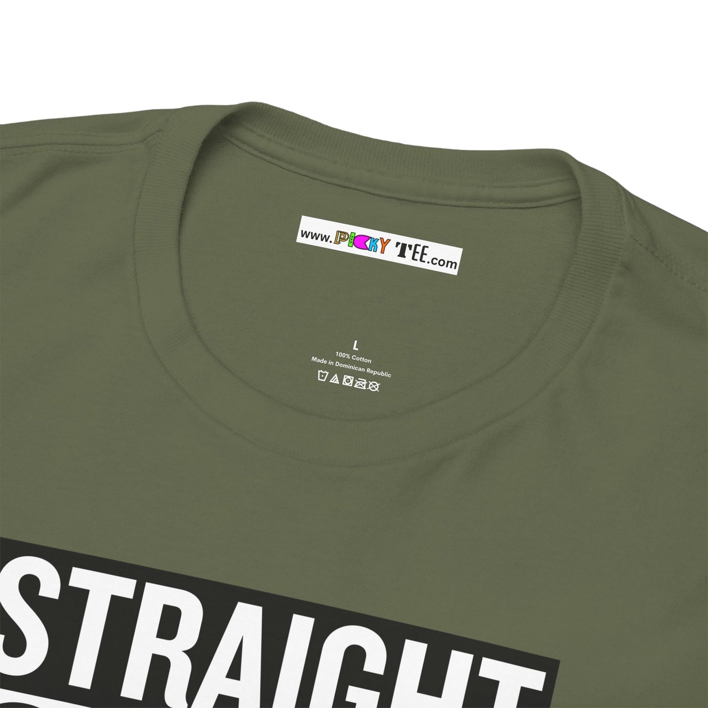 STRAIGHT OUTTA CANNES Unisex Heavy Cotton Tee