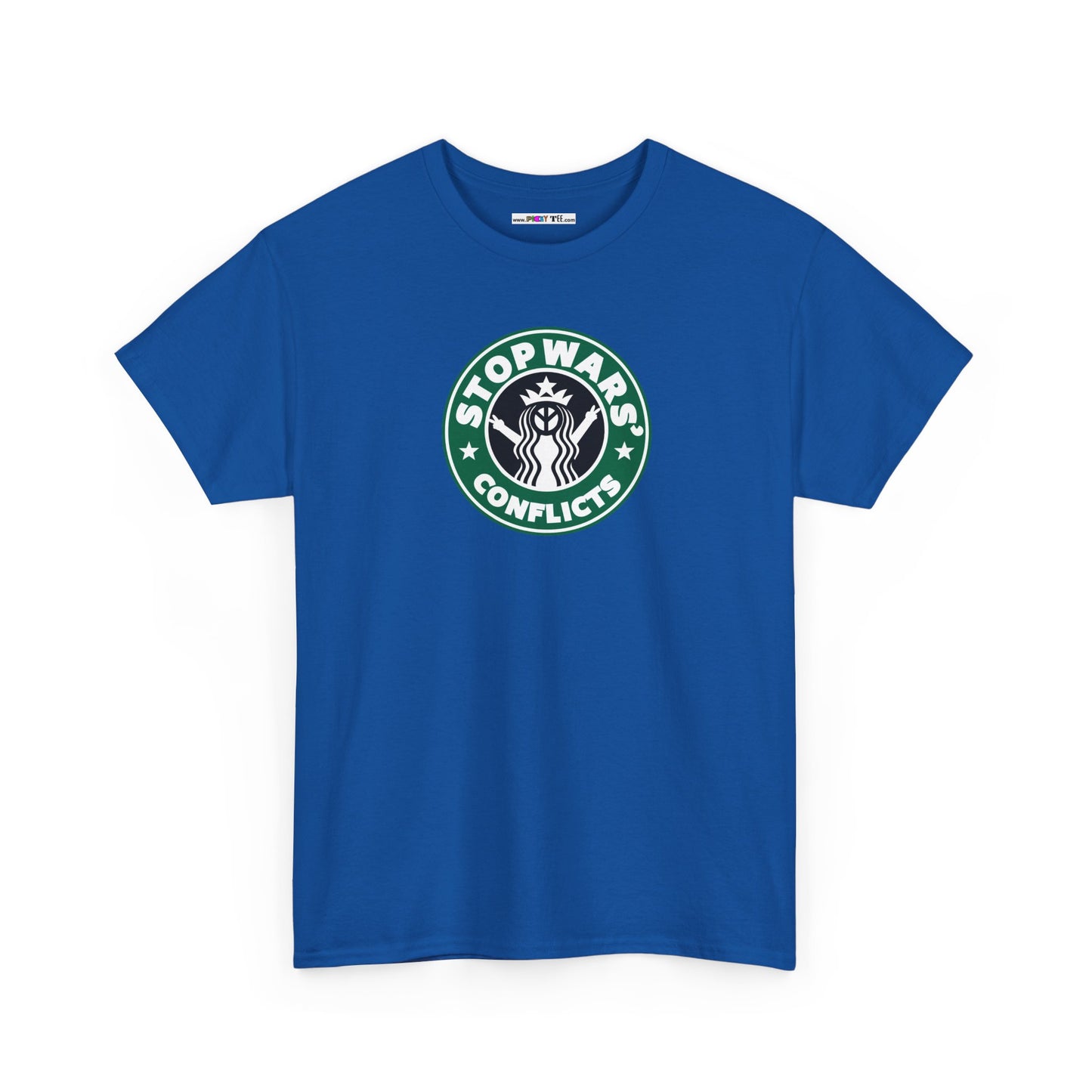 STOP WARS' CONFLICTS Unisex Heavy Cotton Tee
