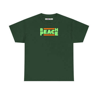 REACH PEACE Unisex Heavy Cotton Tee