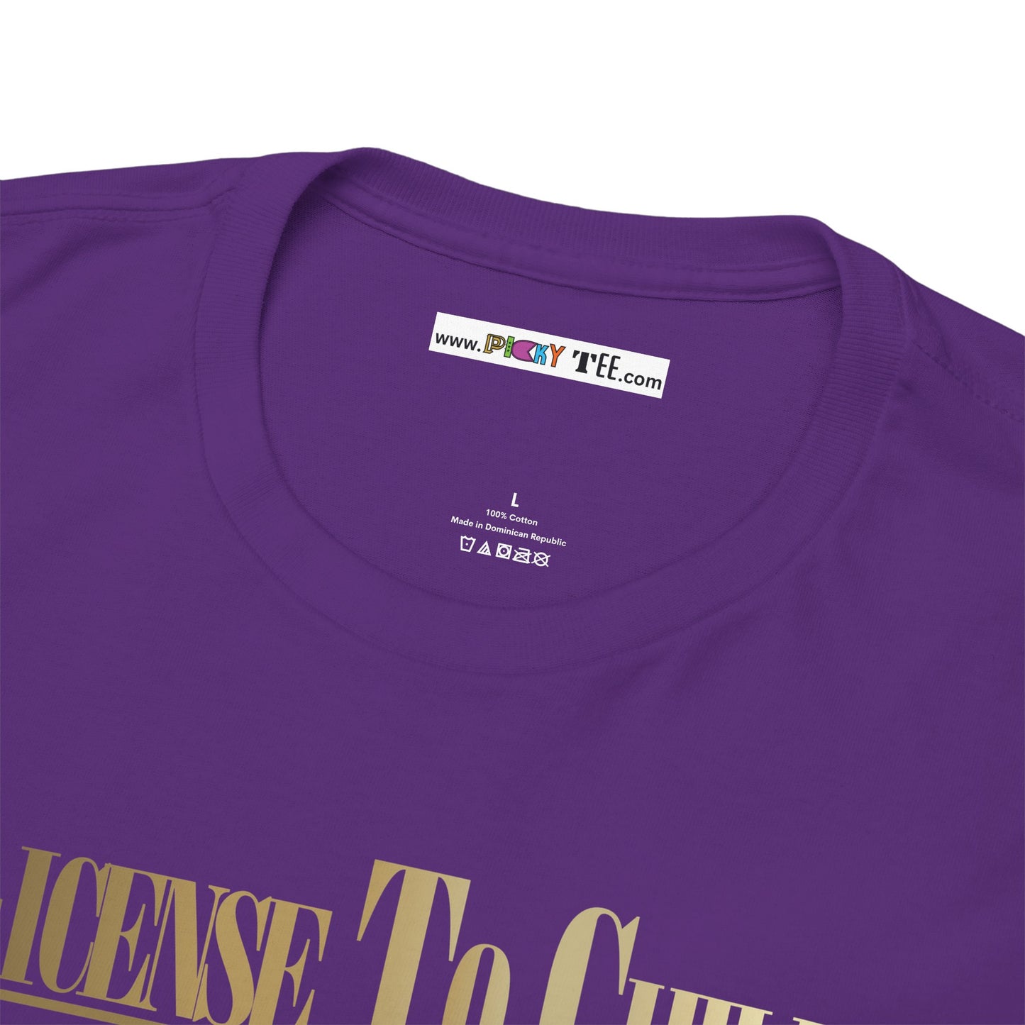 LICENSE TO CHILL 00Zzz Unisex Heavy Cotton Tee