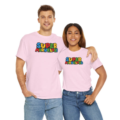SUPER MARVELOUS Unisex Heavy Cotton Tee