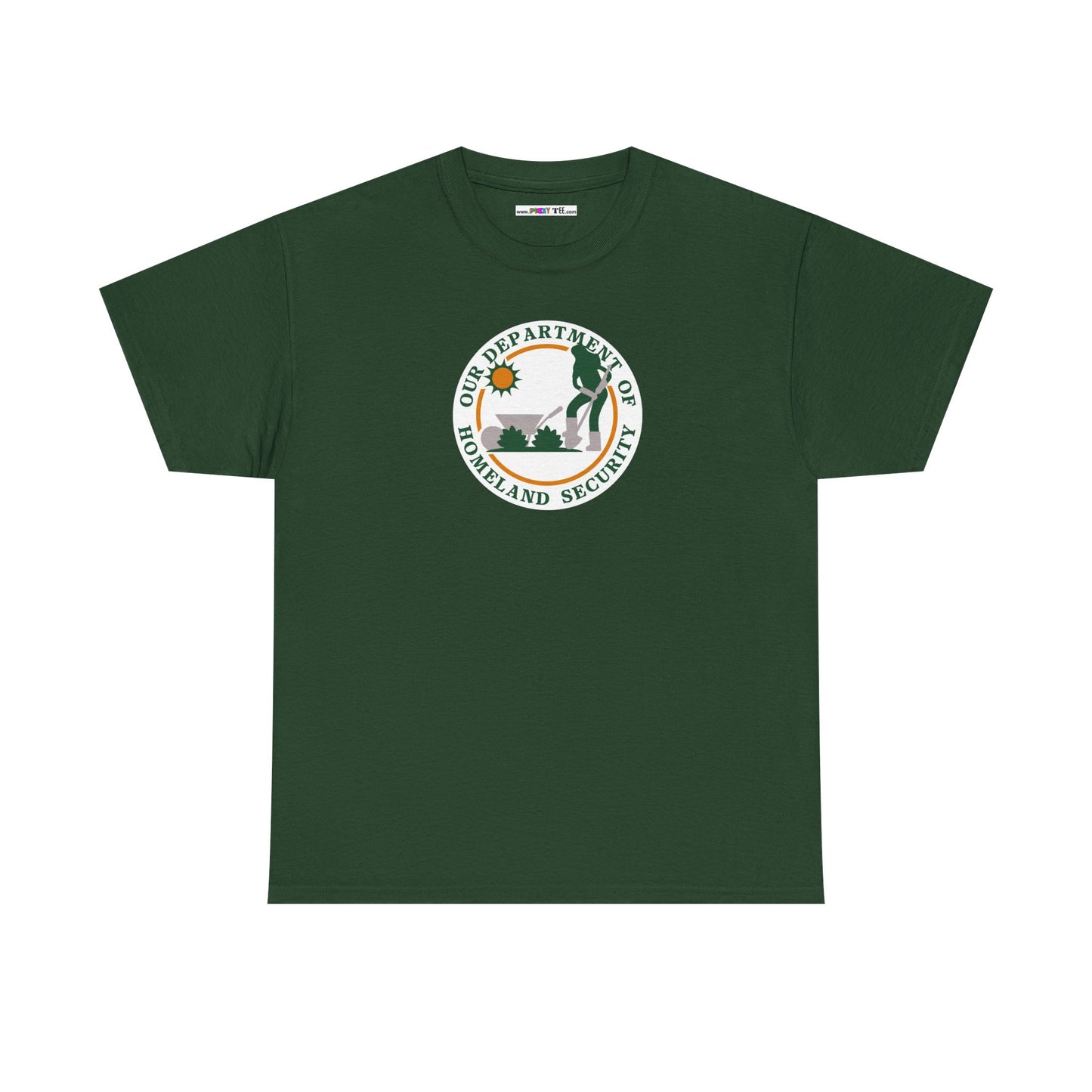 HOMELAND SECURITY (OUR DEPARTMENT OF) Unisex Heavy Cotton Tee