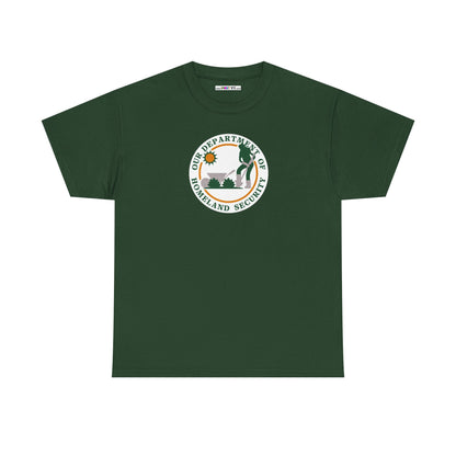 HOMELAND SECURITY (OUR DEPARTMENT OF) Unisex Heavy Cotton Tee