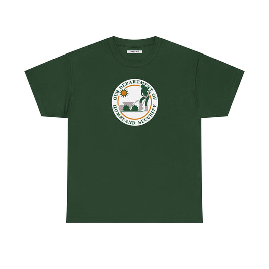 HOMELAND SECURITY (OUR DEPARTMENT OF) Unisex Heavy Cotton Tee
