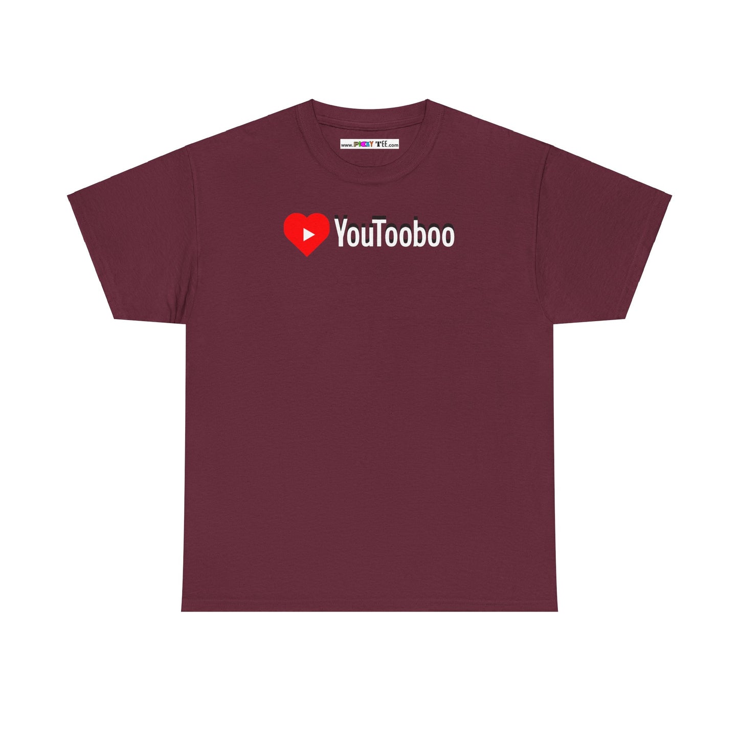 HEART Youtooboo Unisex Heavy Cotton Tee