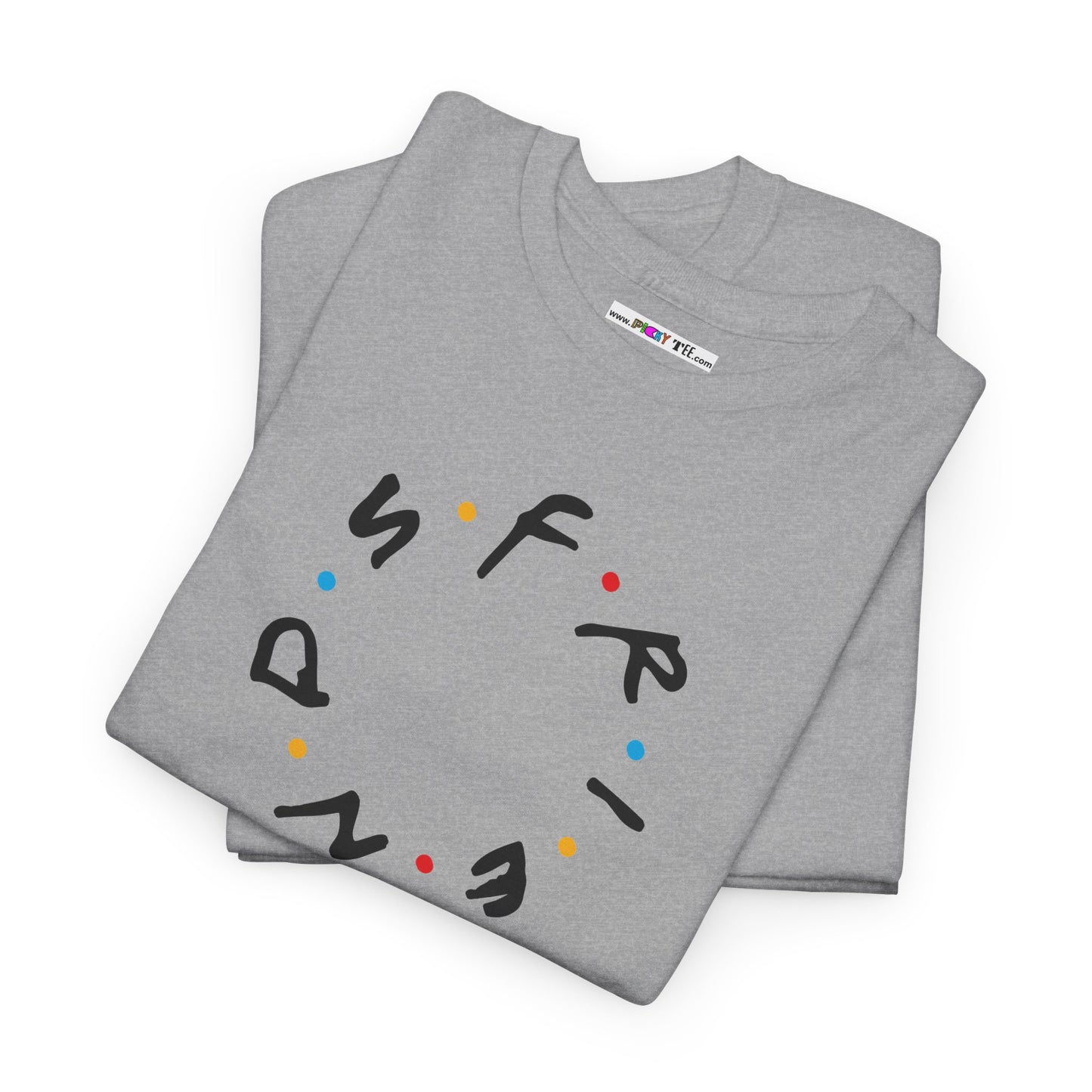 CIRCLE OF FRIENDS Unisex Heavy Cotton Tee