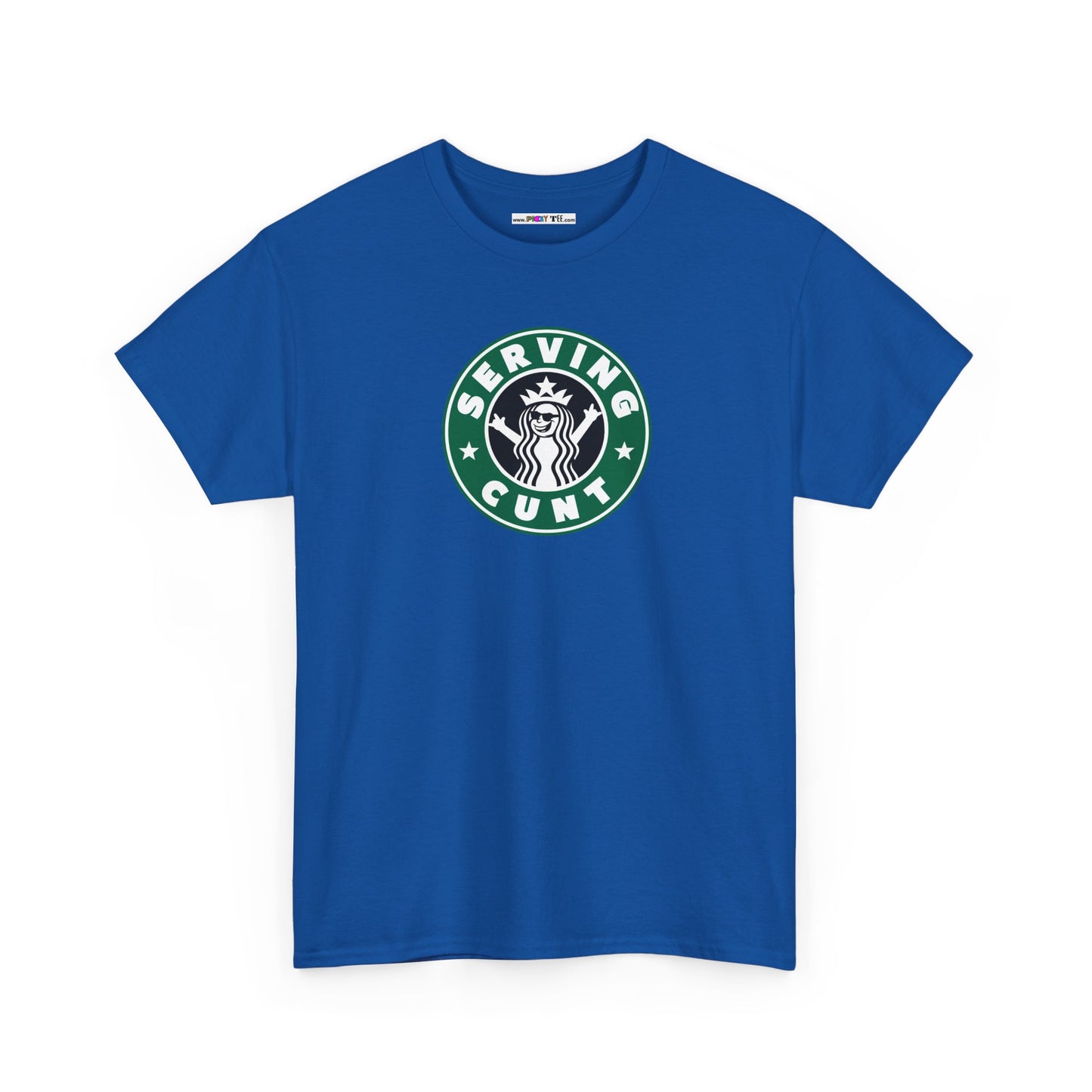 SERVINGCUNT Unisex Heavy Cotton Tee
