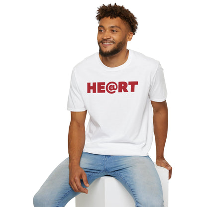 AT HEART Unisex Softstyle 100% Cotton T-Shirt