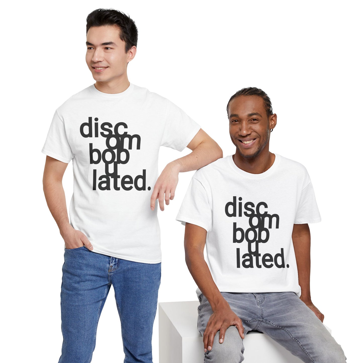 disc om bob u lated. Unisex Heavy Cotton Tee