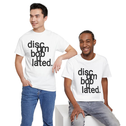 disc om bob u lated. Unisex Heavy Cotton Tee