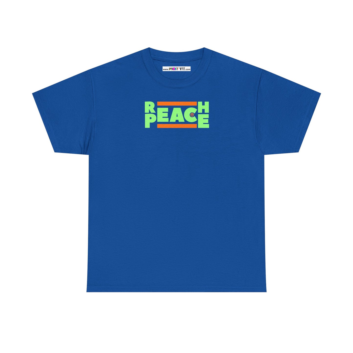 REACH PEACE Unisex Heavy Cotton Tee