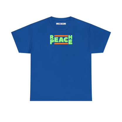 REACH PEACE Unisex Heavy Cotton Tee