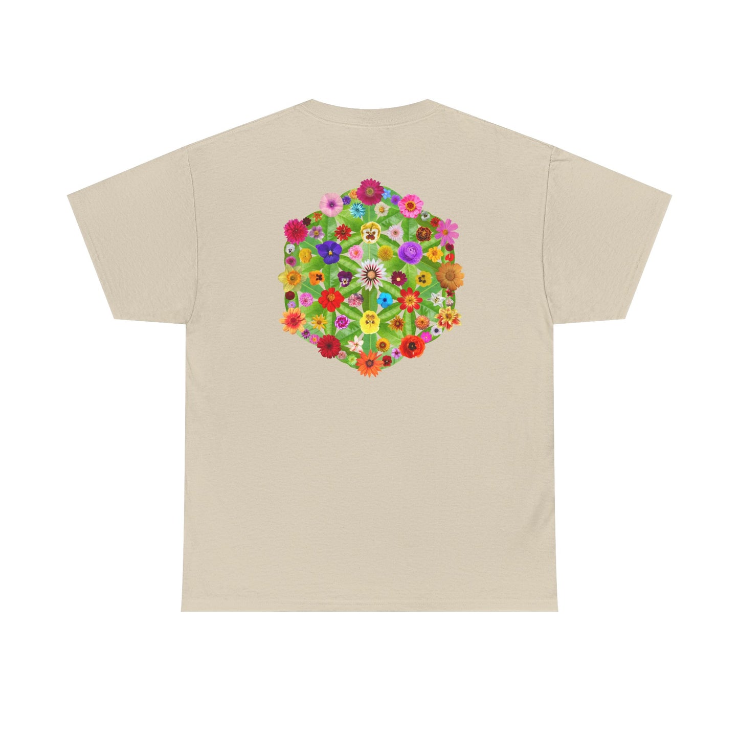 Flowers of Life Unisex Heavy Cotton Tee