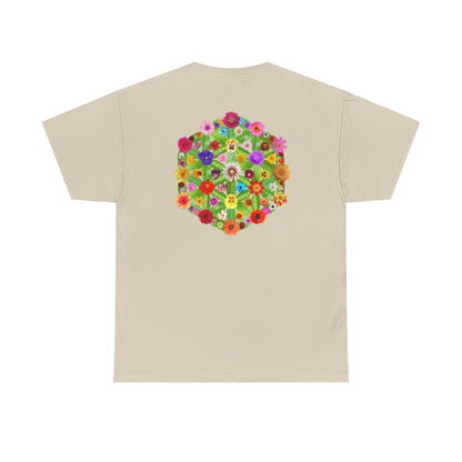 Flowers of Life Unisex Heavy Cotton Tee