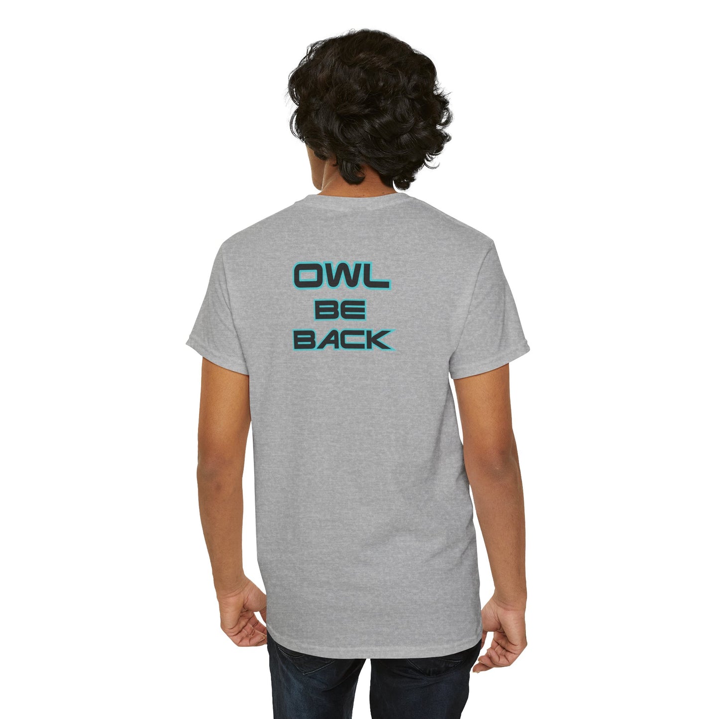 OWL BE BACK Unisex Heavy Cotton Tee
