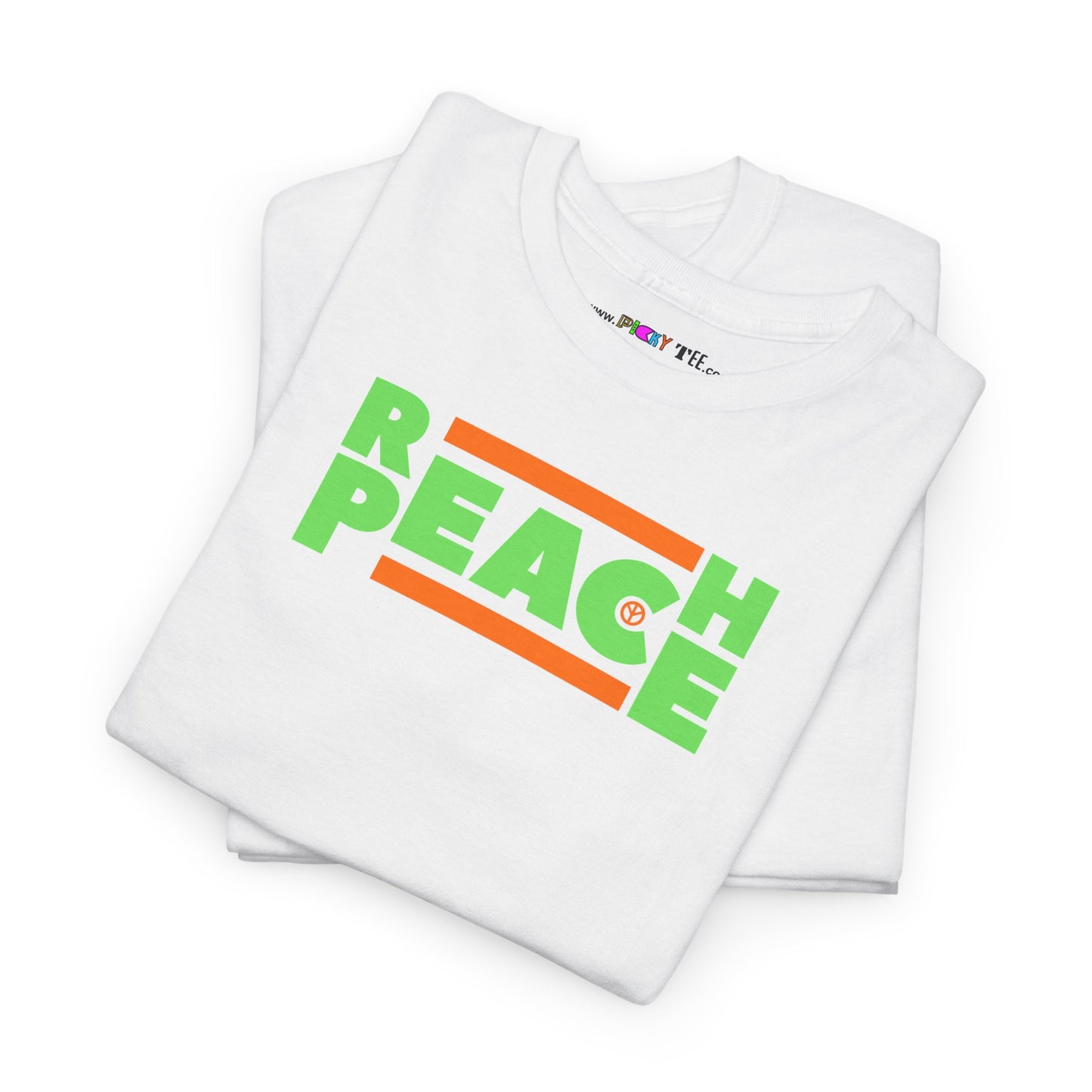 REACH PEACE Unisex Heavy Cotton Tee