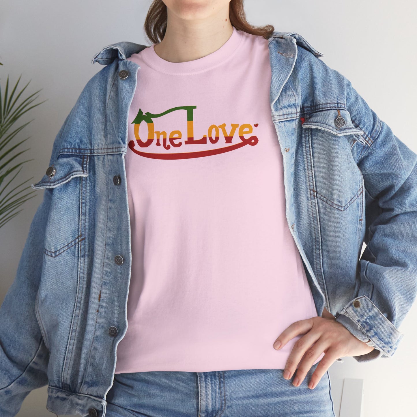 One Love Unisex Heavy Cotton Tee