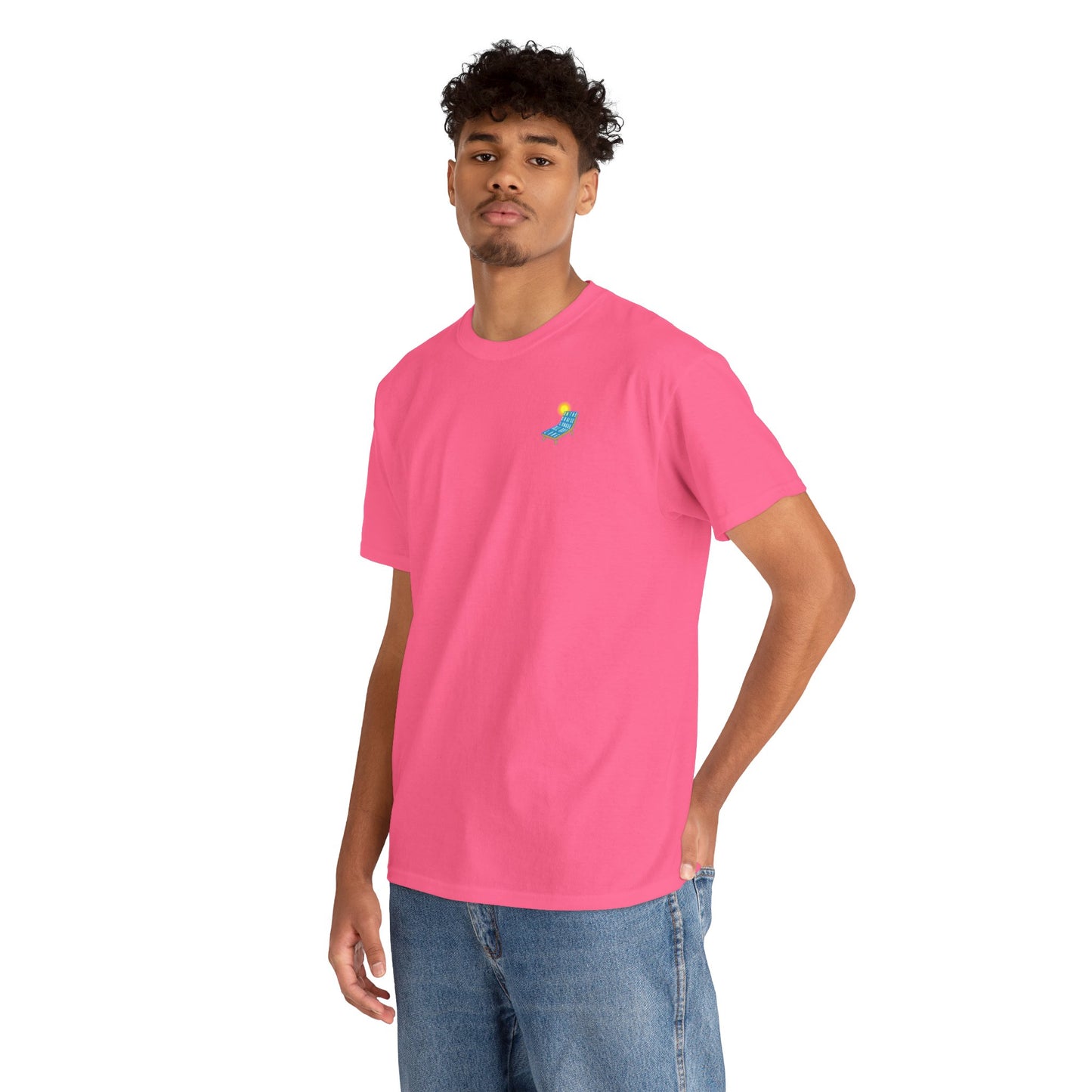 ON THE CHAISE LONGUE ALL DAY LONG Heavy Cotton Tee