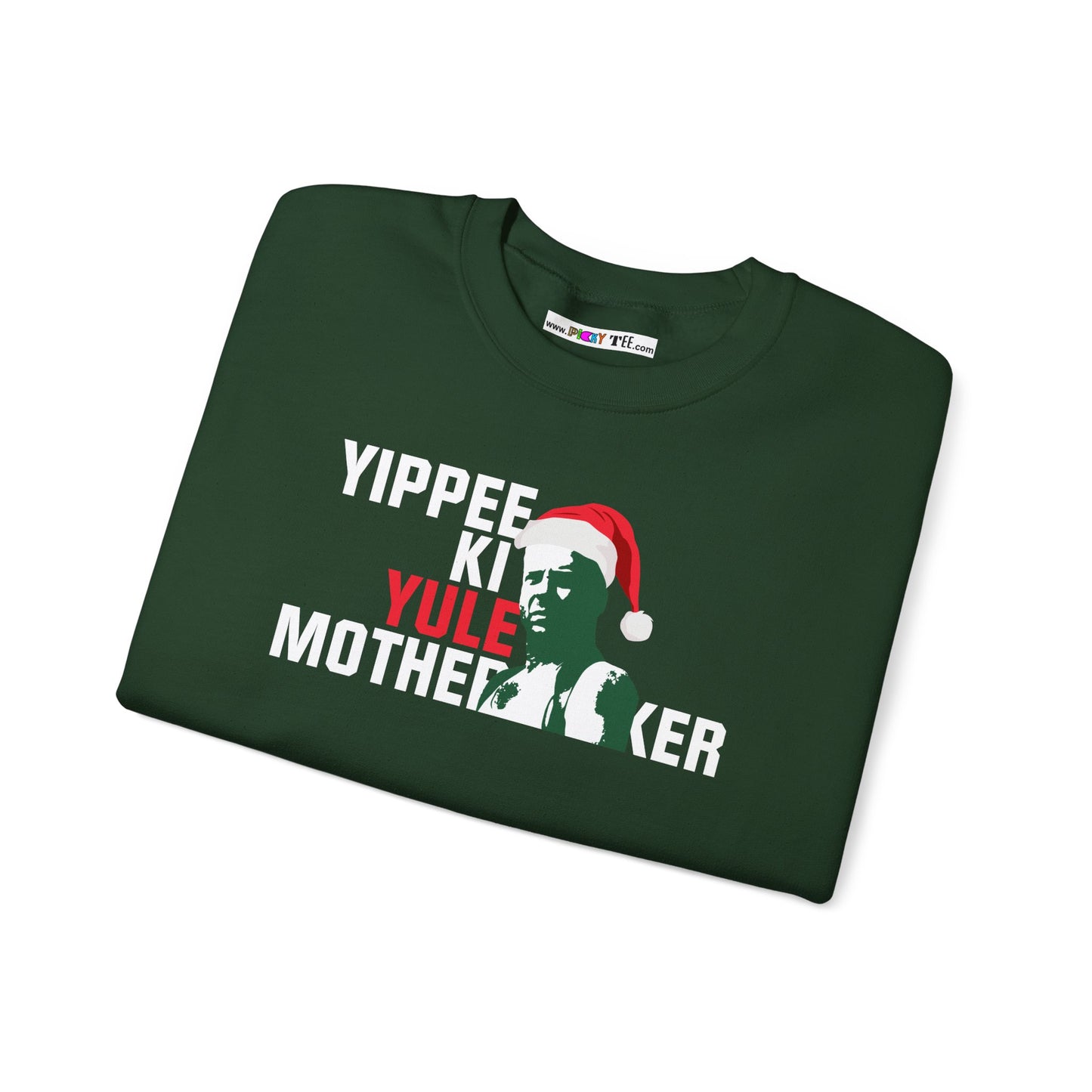 YIPPEE KI YULE MOTHER...KER  Unisex Heavy Blend™ Crewneck Sweatshirt