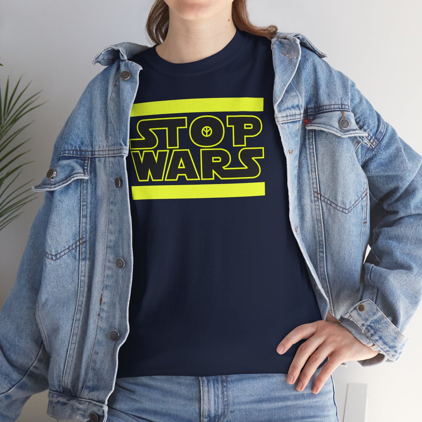 STOP WARS Unisex Heavy Cotton Tee