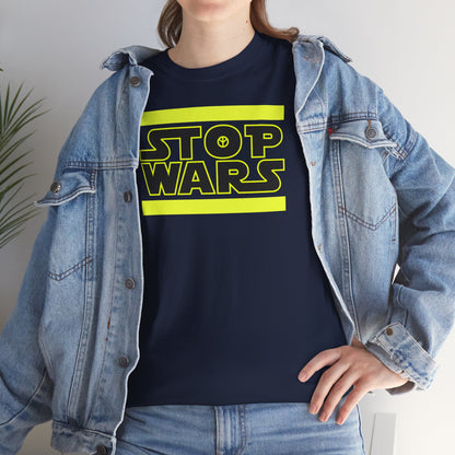 STOP WARS Unisex Heavy Cotton Tee