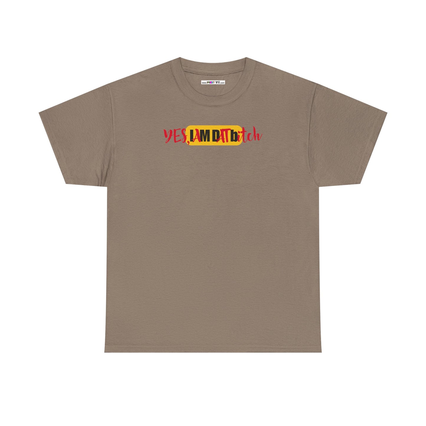 YES, IAMDATbitch Unisex Heavy Cotton Tee