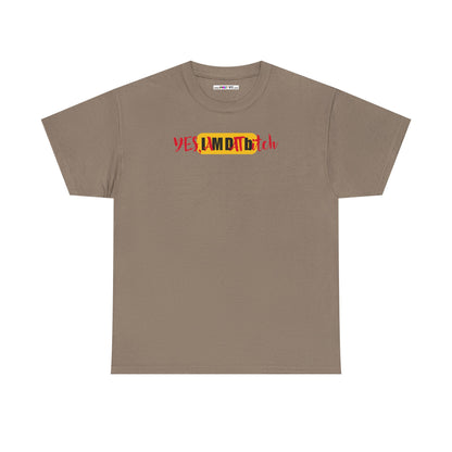 YES, IAMDATbitch Unisex Heavy Cotton Tee