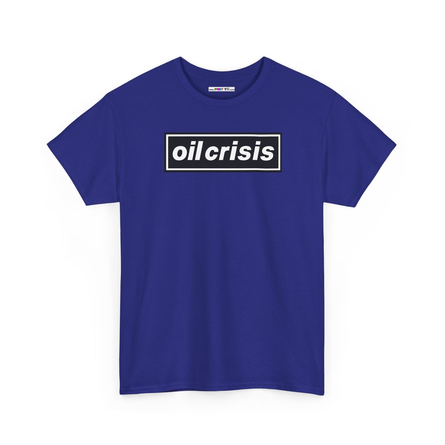 oil crisis/Foil THE crisis Unisex Heavy Cotton Tee