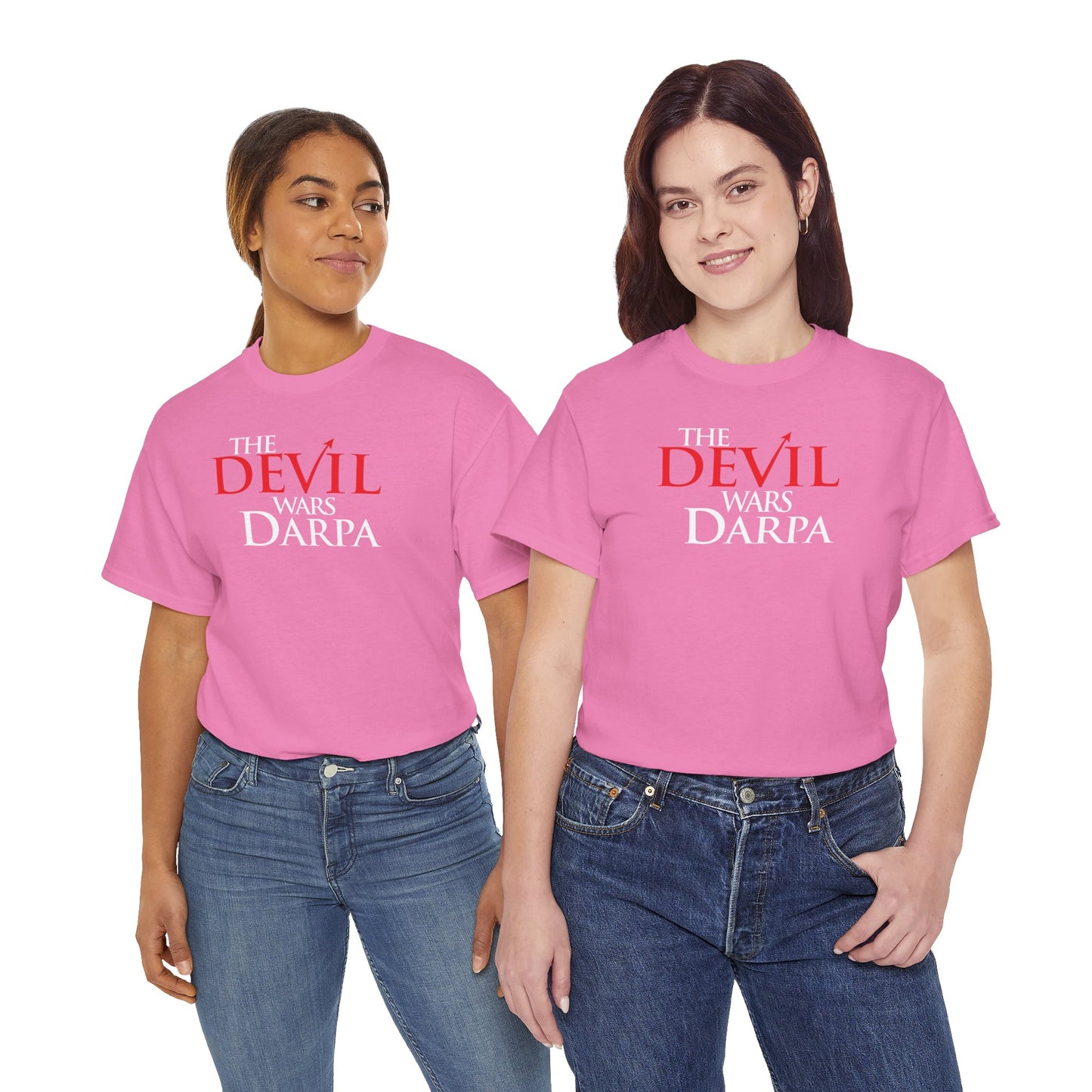 THE DEVIL WARS DARPA Unisex Heavy Cotton Tee