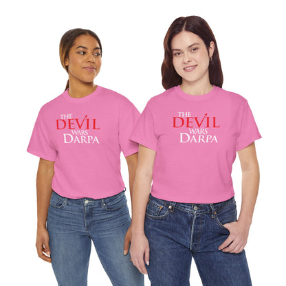 THE DEVIL WARS DARPA Unisex Heavy Cotton Tee
