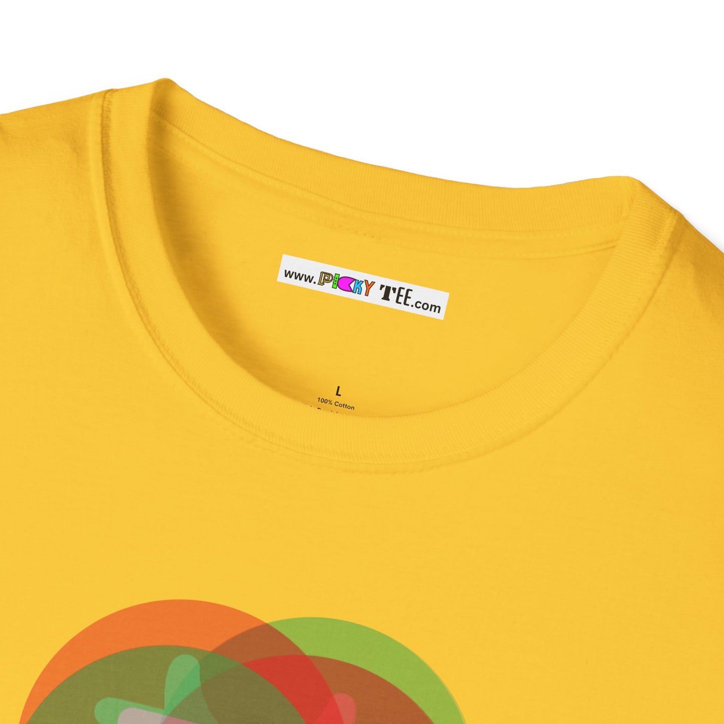 JUST THE RIGHT AMOUNT OF WHELMED Unisex Softstyle 100% Cotton T-Shirt