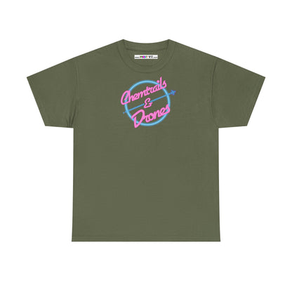 Chemtrails & Drones Unisex Heavy Cotton Tee