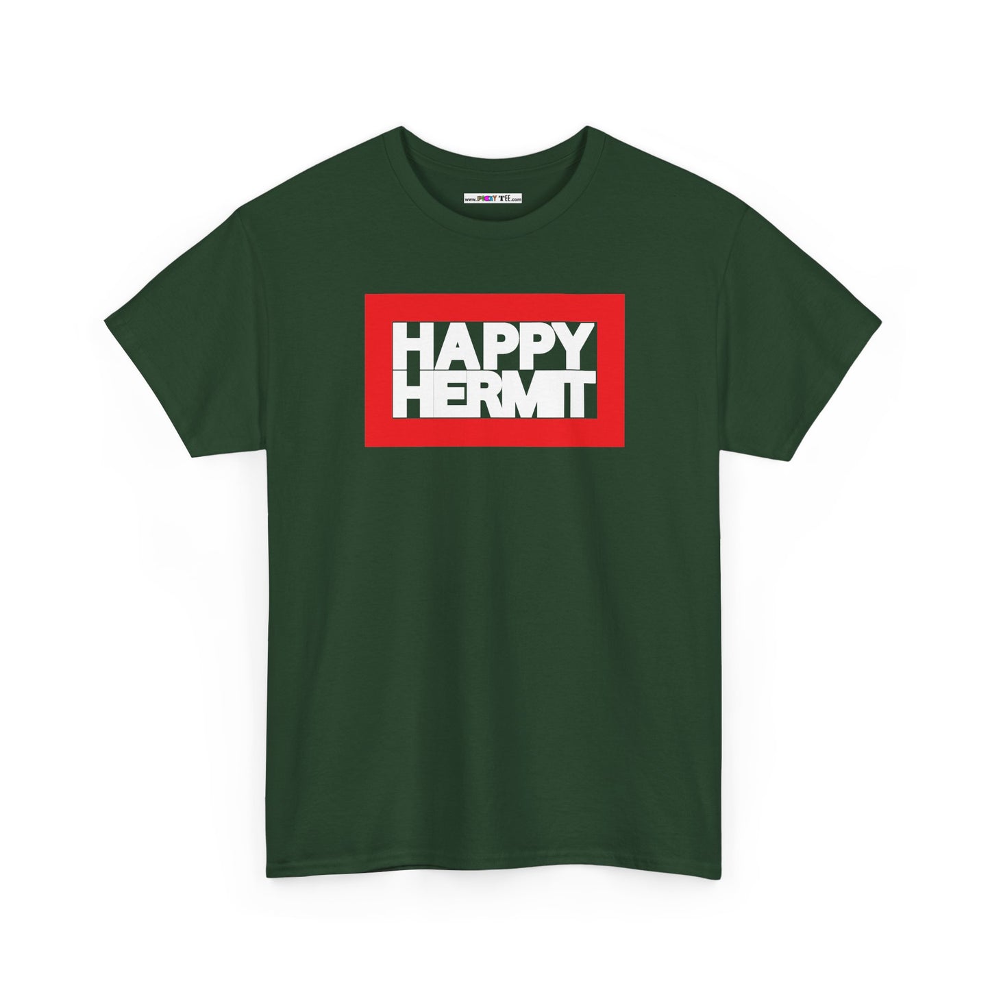 HAPPY HERMIT Unisex Heavy Cotton Tee