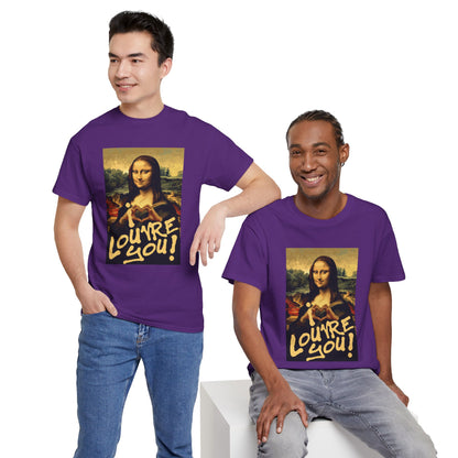 I LOUVRE YOU! Unisex Heavy Cotton Tee