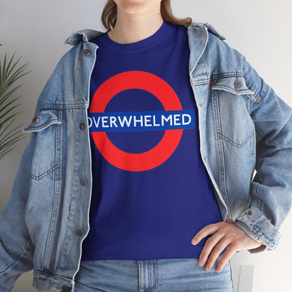OVERWHELMED Unisex Heavy Cotton Tee