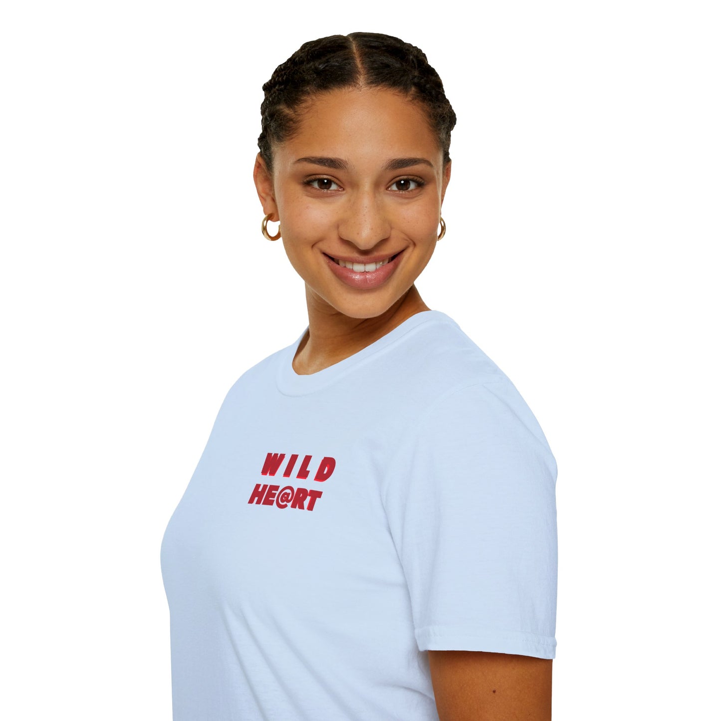 WILD AT HEART Unisex Softstyle 100% Cotton T-Shirt