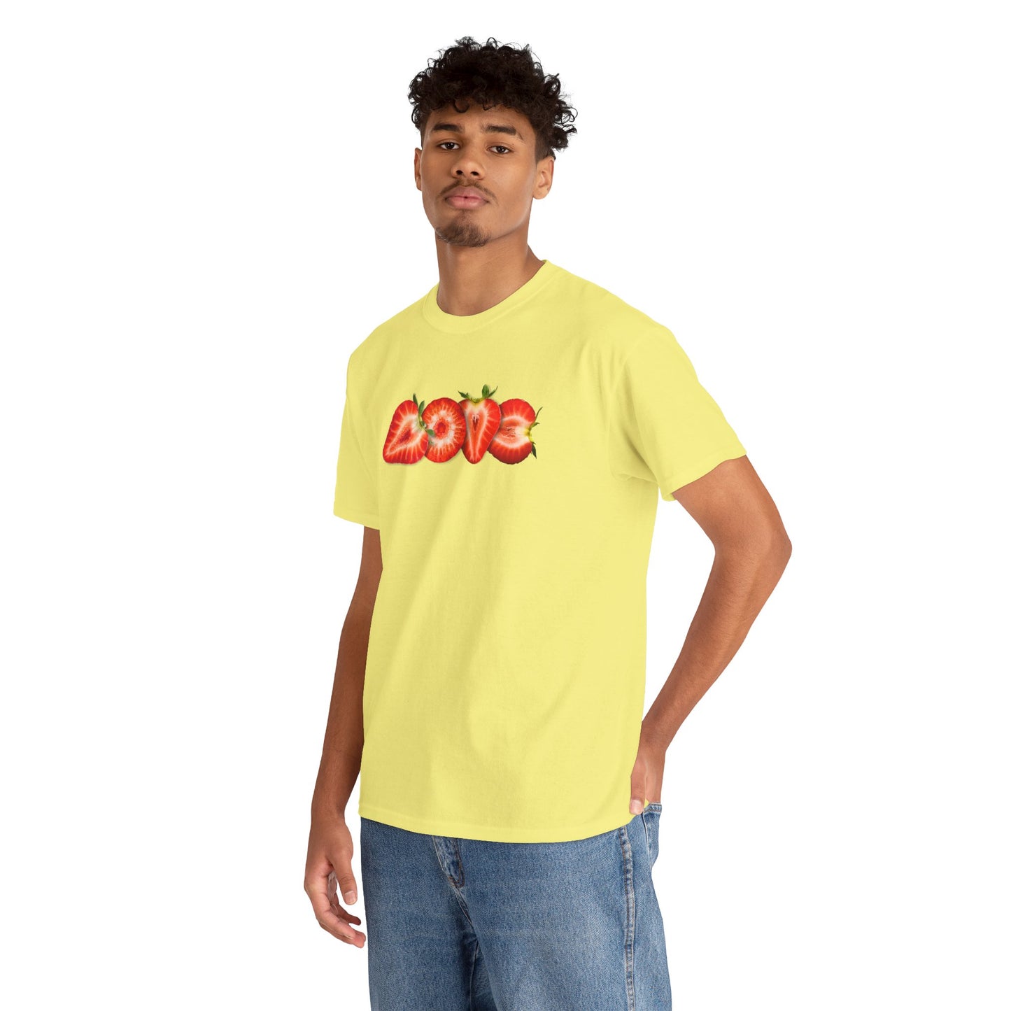 BERRY MUCH LOVE Unisex Heavy Cotton Tee