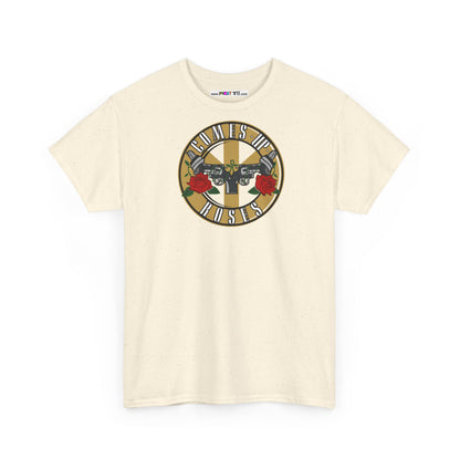 COMES UP ROSES Unisex Heavy Cotton Tee