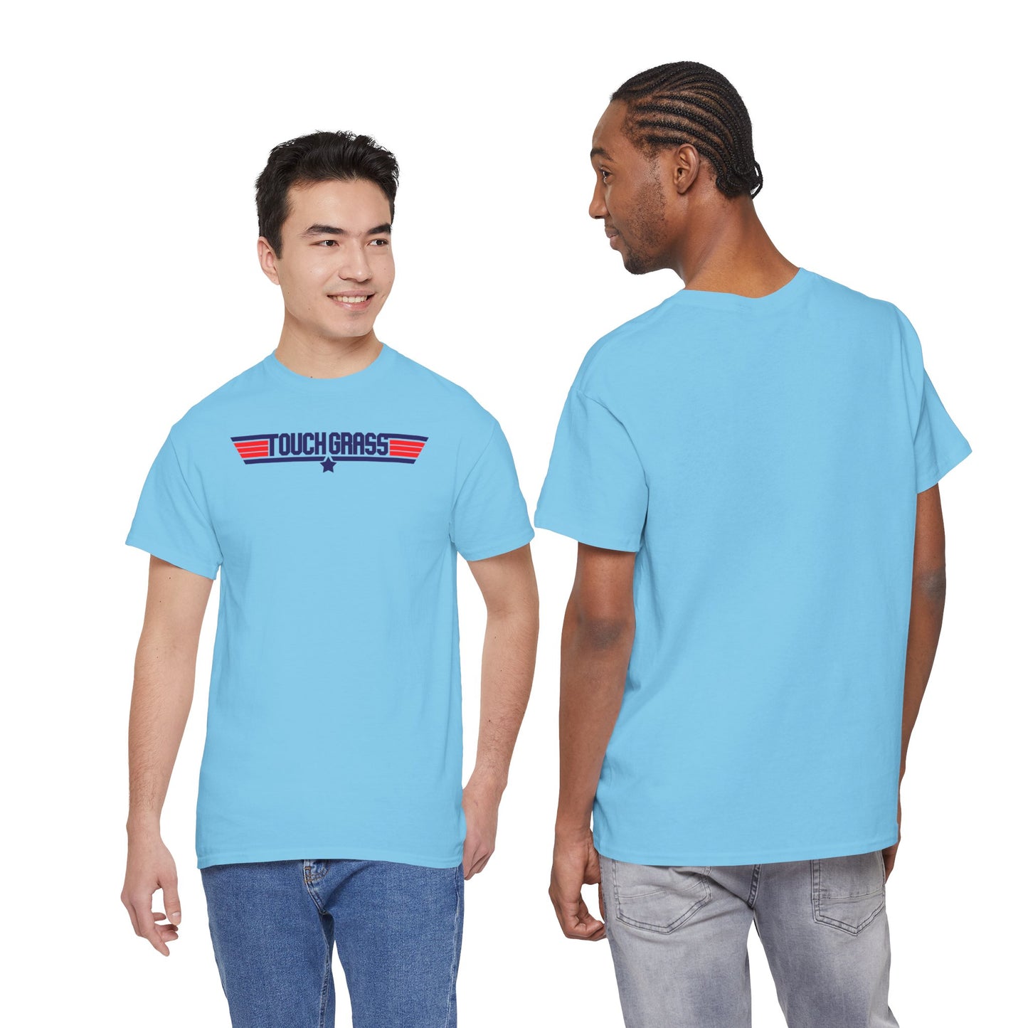 TOUCH GRASS Unisex Heavy Cotton Tee