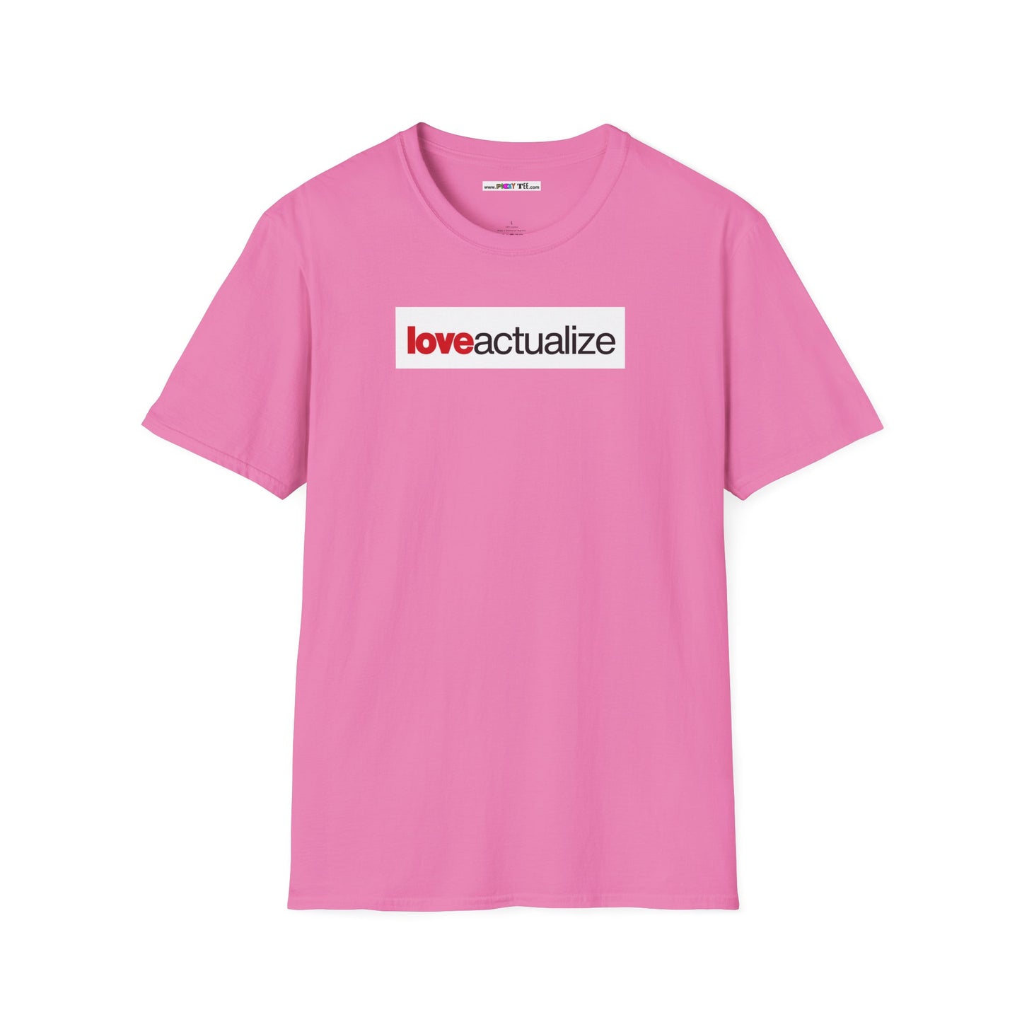 loveactualize Unisex Softstyle 100% Cotton T-Shirt