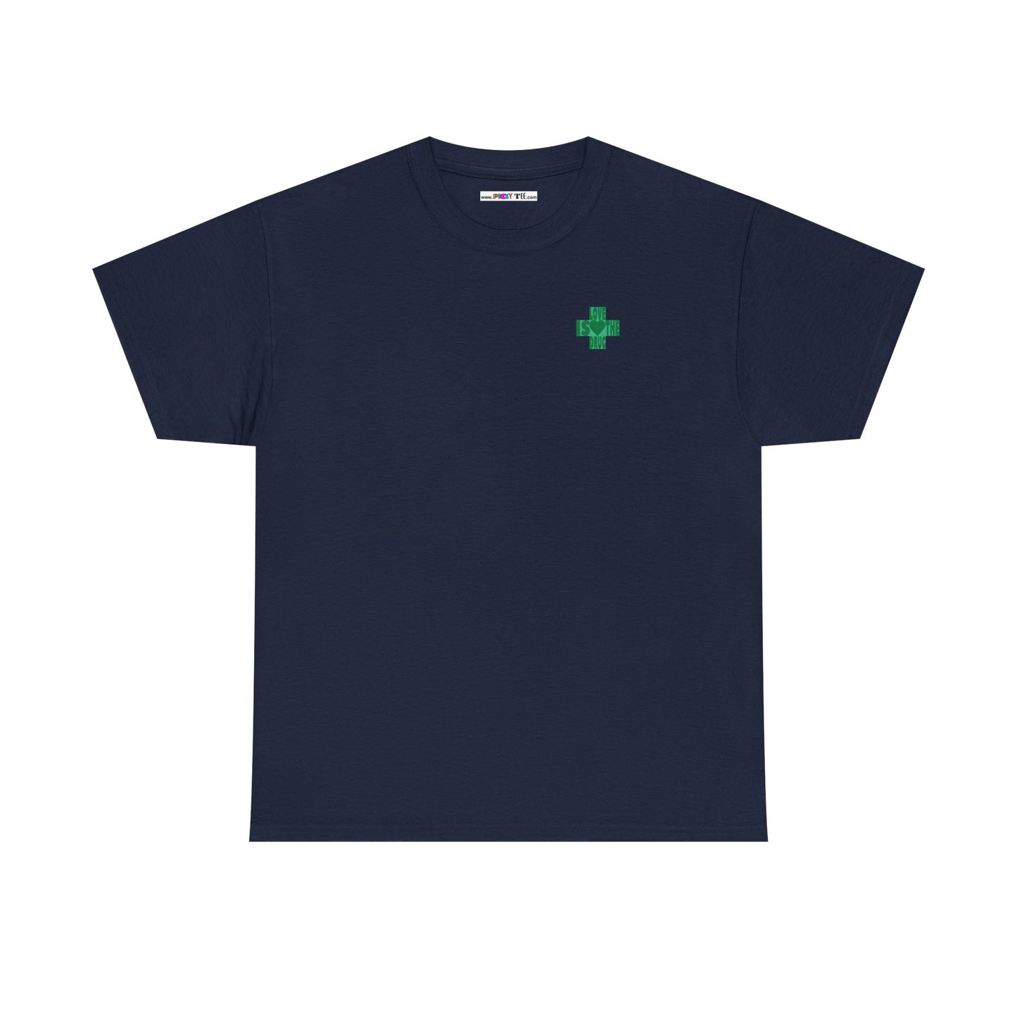 LOVE IS THE DRUG Unisex Heavy Cotton Tee