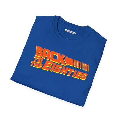 BACK TO THE EIGHTIES Unisex Softstyle 100% Cotton T-Shirt